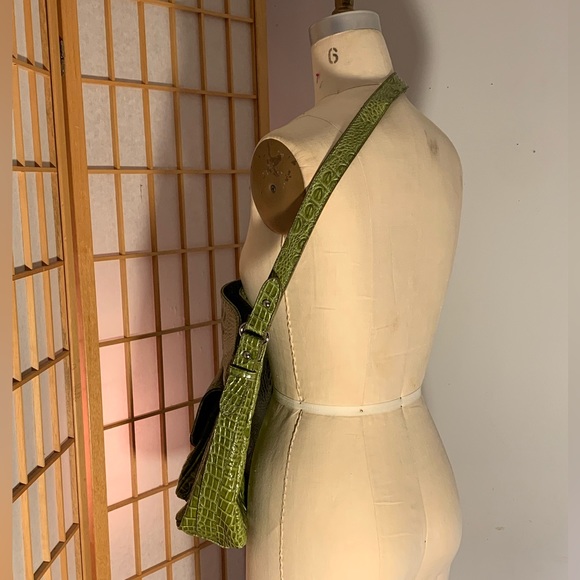 Fake snake skin handbag - Picture 2 of 5